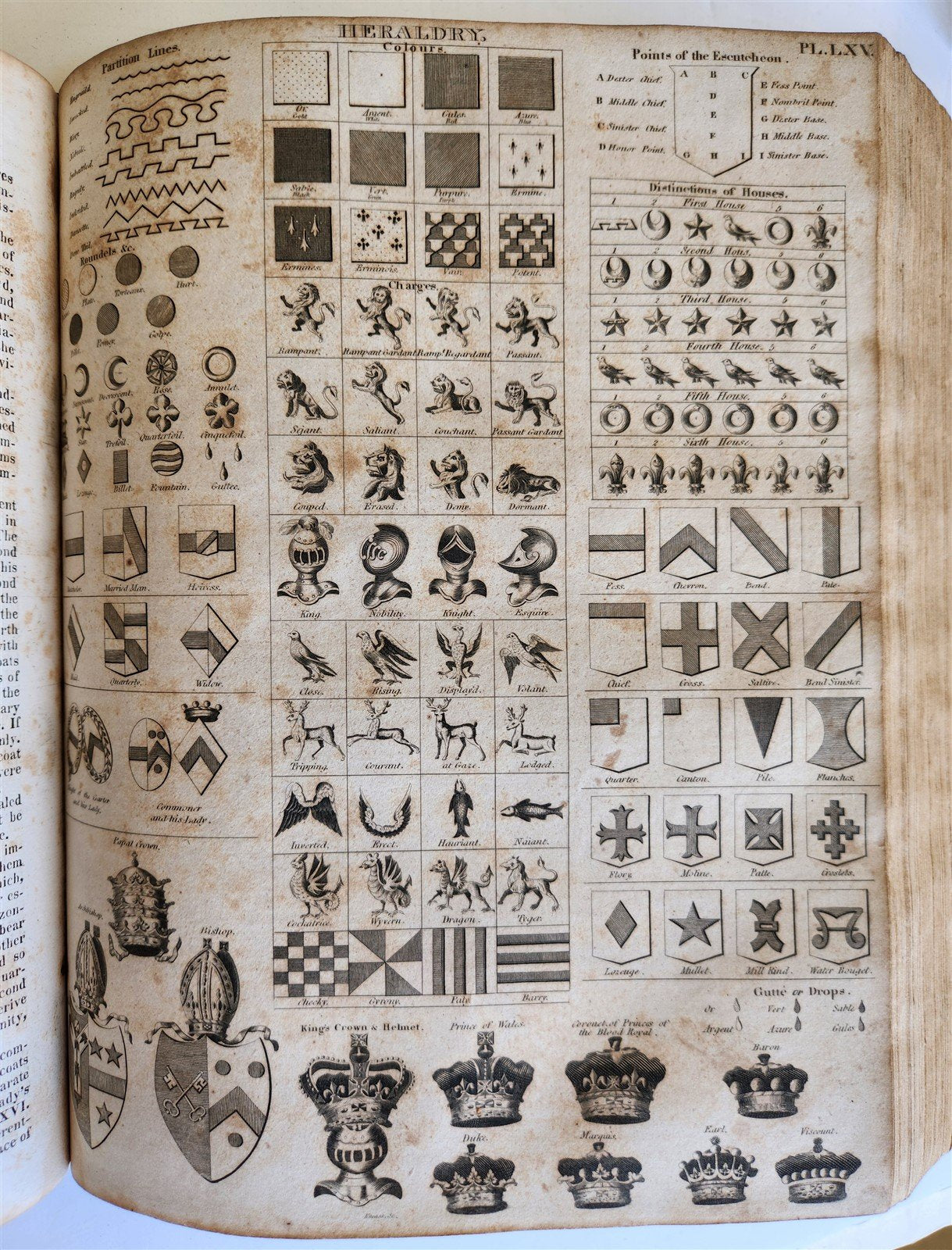 1822 NEW and COMPLETE DICTIONARY of ARTS and SCIENCES 3 VOLS. antique by GREGORY