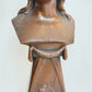 ANTIQUE METAL (COPPER?) BUST of SCHILLER