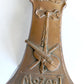 ANTIQUE METAL (COPPER?) BUST of MOZART