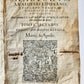 1581 LIVES of SAINTS antique VELLUM FOLIO De vitis sanctorum ab Aloysio Lipomano