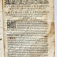 1581 LIVES of SAINTS antique VELLUM FOLIO De vitis sanctorum ab Aloysio Lipomano