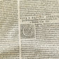 1581 LIVES of SAINTS antique VELLUM FOLIO De vitis sanctorum ab Aloysio Lipomano