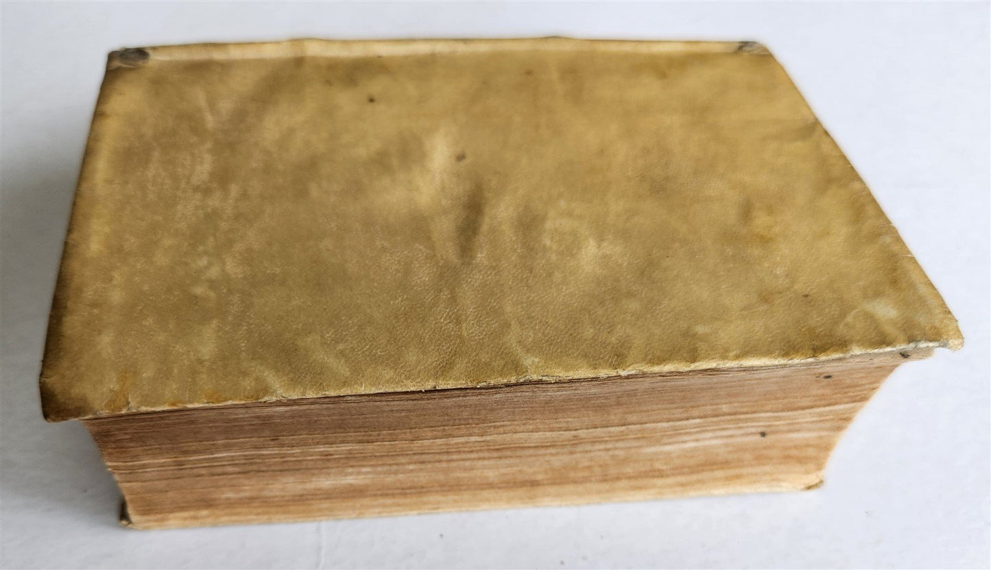 1575 JEWISH WARS by JOSEPHUS FLAVIUS antique VELLUM BOUND 16th CENTURY