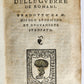 1548 ROMAN WARS HISTORY antique VELLUM BOUND CASSIO DIONE Delle guerre de romani