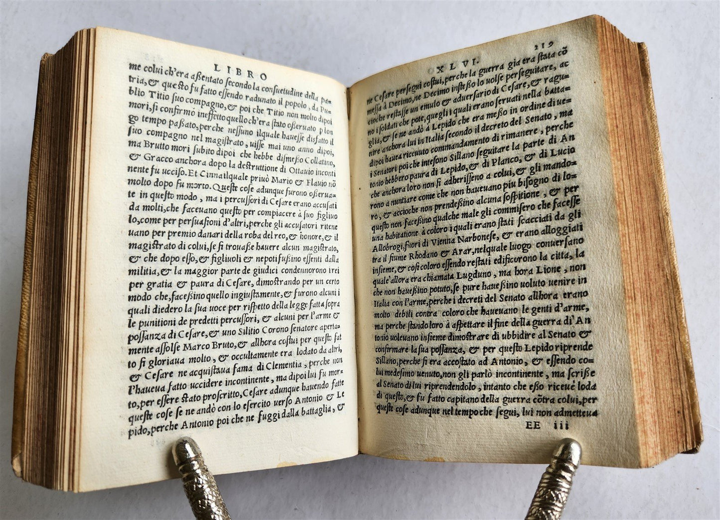 1548 ROMAN WARS HISTORY antique VELLUM BOUND CASSIO DIONE Delle guerre de romani