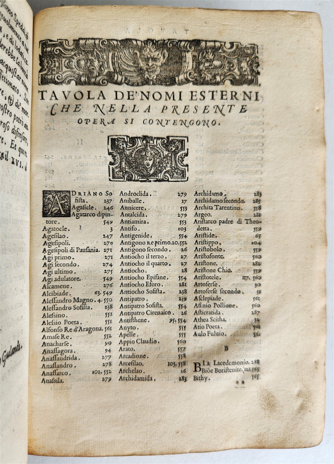 1566 APOPHTHEGMATA by PLUTARCH antique VELLUM BOUND w/ MANUSCRIPT TITLE 16th C.