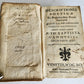 1691 POETRY antique VELLUM BINDING DESCRIPTIONES POETICAE
