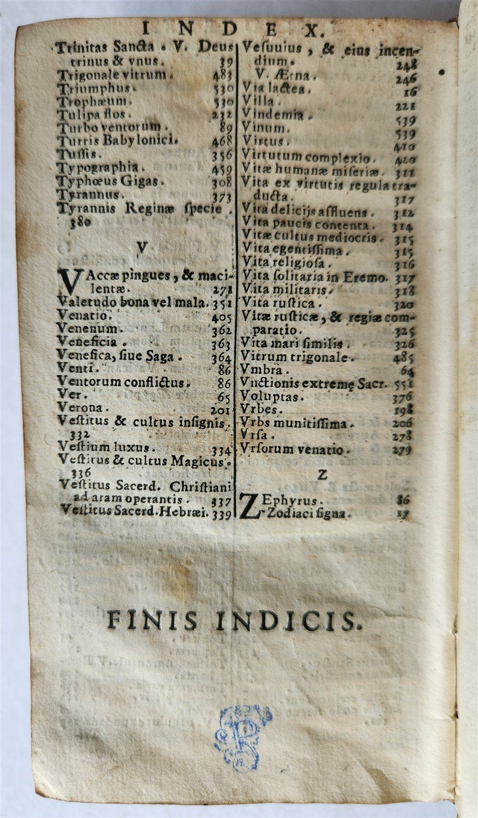 1691 POETRY antique VELLUM BINDING DESCRIPTIONES POETICAE