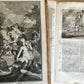 1721-1728 HISTORY OF THE WORLD ILLUSTRATED 5 FOLIO VOLUMES w/MAPS antique VELLUM