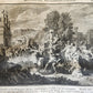 1721-1728 HISTORY OF THE WORLD ILLUSTRATED 5 FOLIO VOLUMES w/MAPS antique VELLUM