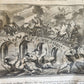 1721-1728 HISTORY OF THE WORLD ILLUSTRATED 5 FOLIO VOLUMES w/MAPS antique VELLUM