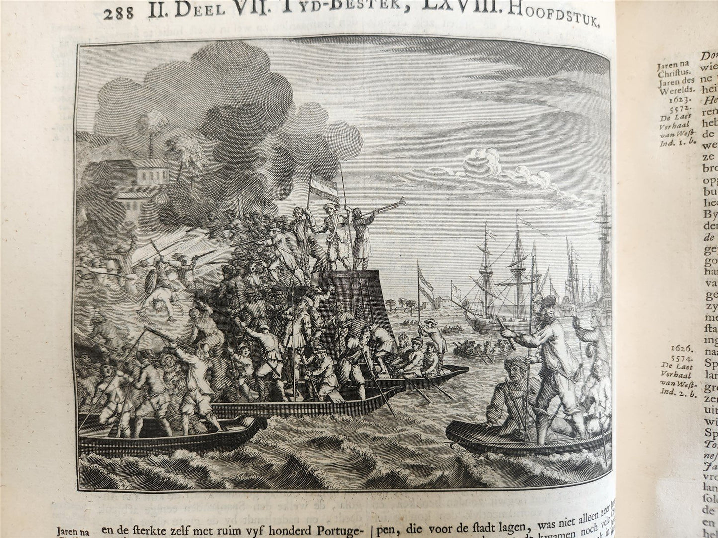 1721-1728 HISTORY OF THE WORLD ILLUSTRATED 5 FOLIO VOLUMES w/MAPS antique VELLUM