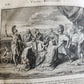 1721-1728 HISTORY OF THE WORLD ILLUSTRATED 5 FOLIO VOLUMES w/MAPS antique VELLUM