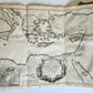 1721-1728 HISTORY OF THE WORLD ILLUSTRATED 5 FOLIO VOLUMES w/MAPS antique VELLUM