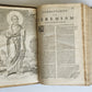 1727 COMMENTARIUS in IEREMIAM PROPHETAM THRENOS et BARUCH PIGSKIN FOLIO antique