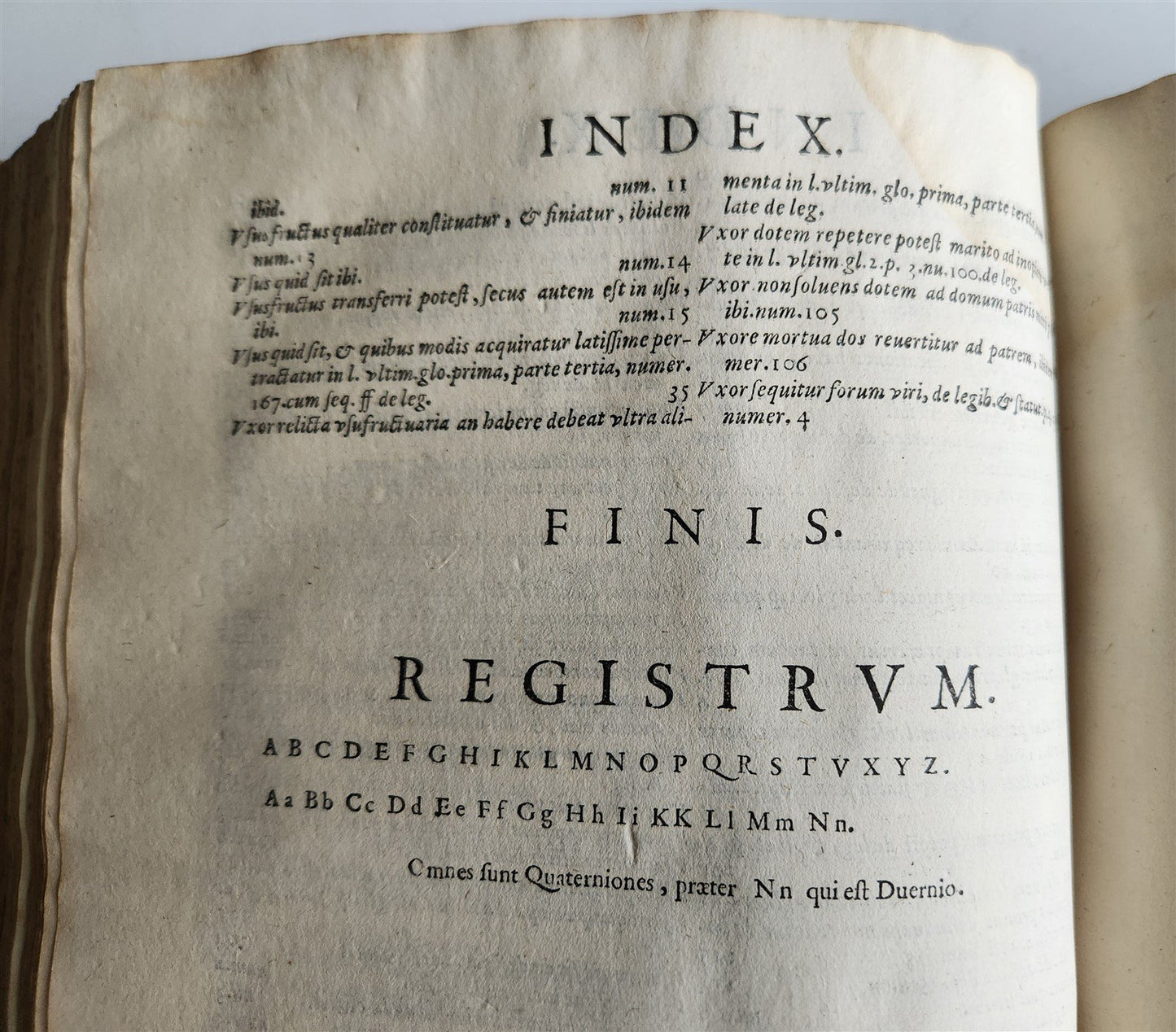 1586 CIVIL & CANON LAW BOOK antique S. MEDICI Tractatus 16th CENTURY FOLIO