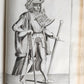 1699 CHRONICLE of COUNTS of HOLLAND antique 17 c. ILLUSTRATED FOLIO vellum bound