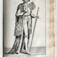1699 CHRONICLE of COUNTS of HOLLAND antique 17 c. ILLUSTRATED FOLIO vellum bound
