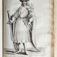 1699 CHRONICLE of COUNTS of HOLLAND antique 17 c. ILLUSTRATED FOLIO vellum bound