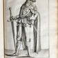 1699 CHRONICLE of COUNTS of HOLLAND antique 17 c. ILLUSTRATED FOLIO vellum bound