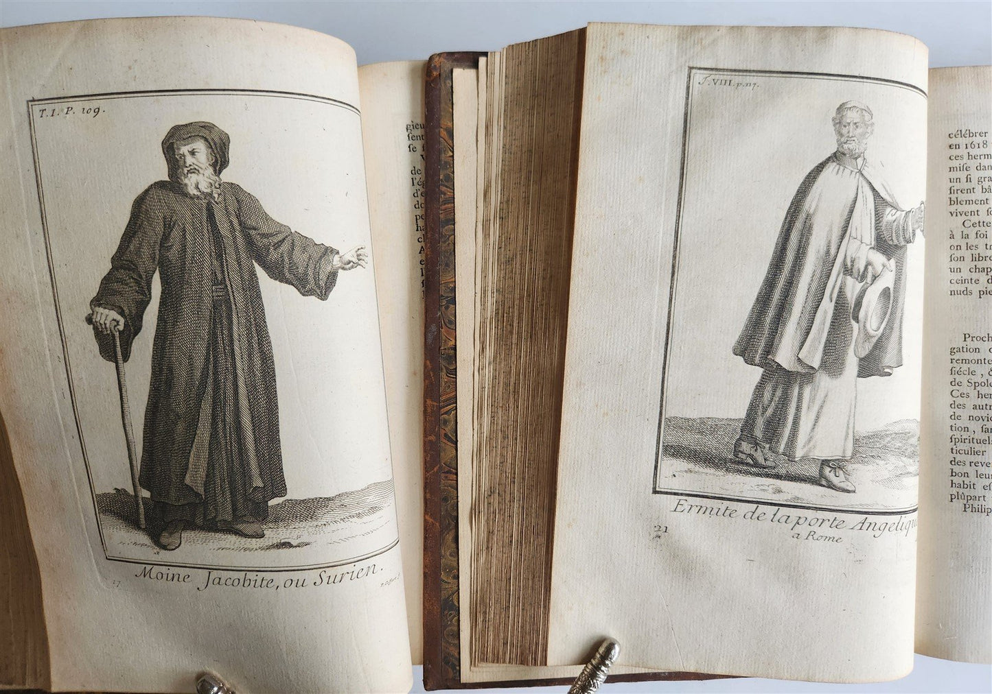 1792 RELIGIOUS & MILITARY ORDERS HISTORY 8 VOLS antique ILLUSTRATED 810 PLATES