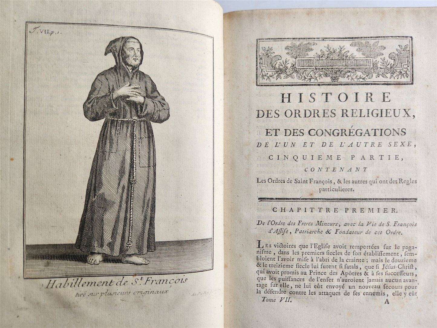 1792 RELIGIOUS & MILITARY ORDERS HISTORY 8 VOLS antique ILLUSTRATED 810 PLATES