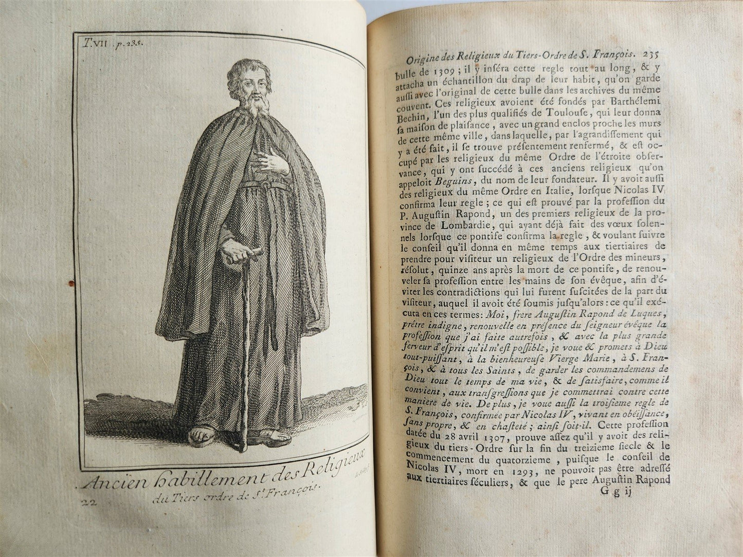 1792 RELIGIOUS & MILITARY ORDERS HISTORY 8 VOLS antique ILLUSTRATED 810 PLATES