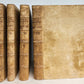 1742 CANON LAW by Anacleto Reiffenstuel 4 FOLIO VELLUM BOUND VOLUMES antique