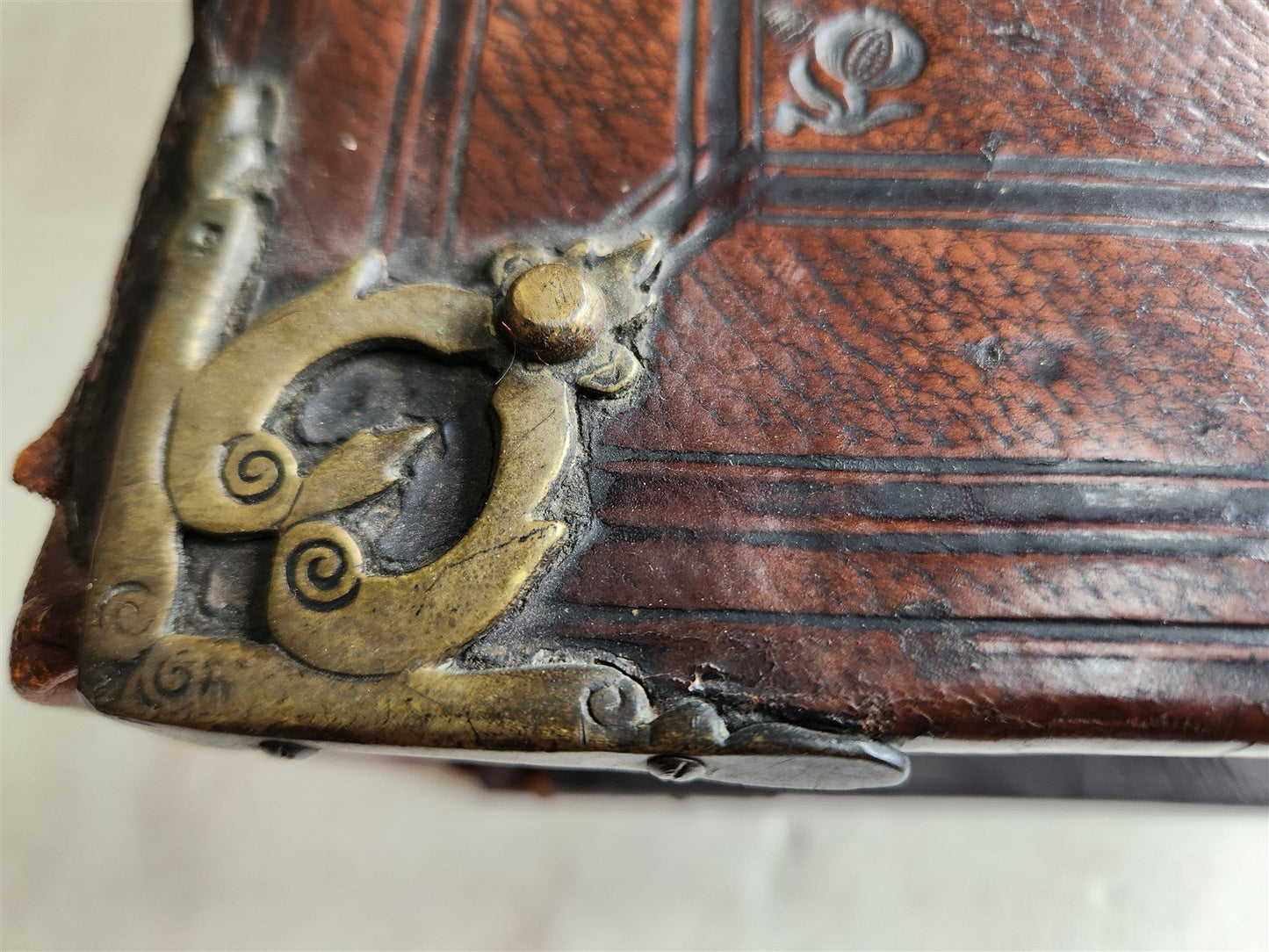 1687 BIBLE in DUTCH MASSIVE FOLIO antique ILLUSTRATED w/ 5 MAPS