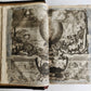 1687 BIBLE in DUTCH MASSIVE FOLIO antique ILLUSTRATED w/ 5 MAPS