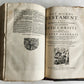 1687 BIBLE in DUTCH MASSIVE FOLIO antique ILLUSTRATED w/ 5 MAPS