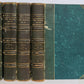 1884-85 EARTH & ITS INHABITANTS ASIA 4 ILLUSTRATED VOLUMES antique