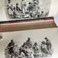 1884-85 EARTH & ITS INHABITANTS ASIA 4 ILLUSTRATED VOLUMES antique