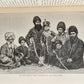 1884-85 EARTH & ITS INHABITANTS ASIA 4 ILLUSTRATED VOLUMES antique