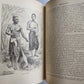 1884-85 EARTH & ITS INHABITANTS ASIA 4 ILLUSTRATED VOLUMES antique