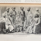 1884-85 EARTH & ITS INHABITANTS ASIA 4 ILLUSTRATED VOLUMES antique