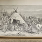 1884-85 EARTH & ITS INHABITANTS ASIA 4 ILLUSTRATED VOLUMES antique