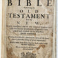 1683 BIBLE in ENGLISH ILLUSTRATED w/ MAPS KING JAMES FOLIO antique