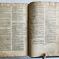 1580 BIBLE FIRST LATIN BIBLIA PRINTED in ENGLAND by Christopher Barker antique