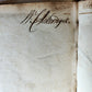 1693 COLLOQUIA by ERASMUS antique VELLUM BOUND 17th CENTURY