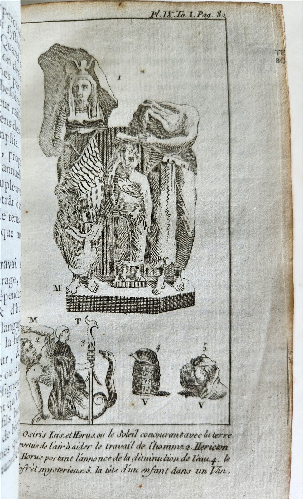 1765 OCCULT illustrated ORIGIN of IDOLATRY ANCIENT MYTHS BELIEFS antique 2 VOLS