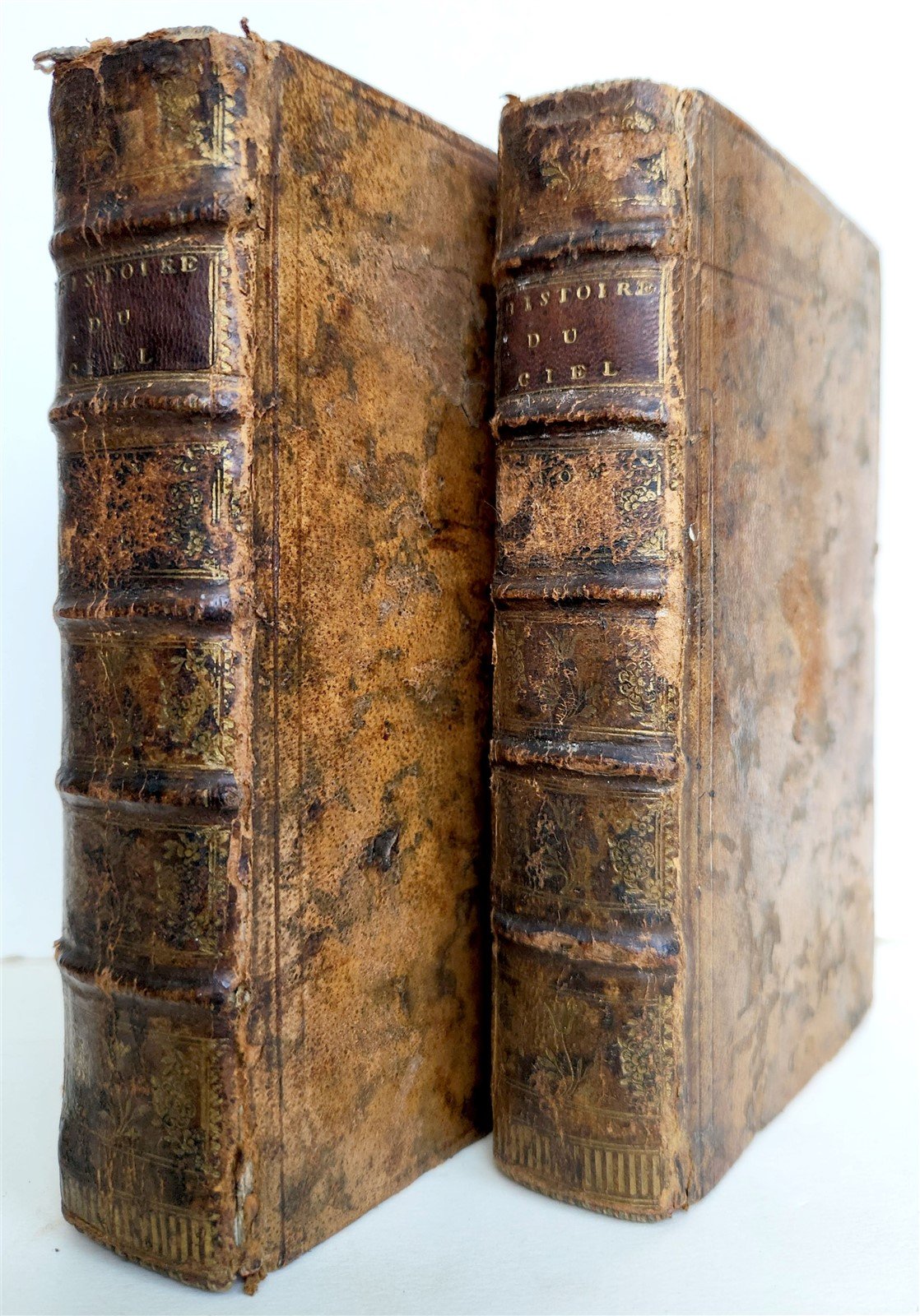 1765 OCCULT illustrated ORIGIN of IDOLATRY ANCIENT MYTHS BELIEFS antique 2 VOLS