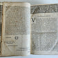 1741 LATIN GERMAN DICTIONARY incl. ANCIENT & MEDIEVAL antique PIGSKIN BINDING
