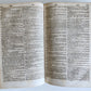 1741 LATIN GERMAN DICTIONARY incl. ANCIENT & MEDIEVAL antique PIGSKIN BINDING