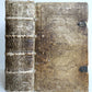 1741 LATIN GERMAN DICTIONARY incl. ANCIENT & MEDIEVAL antique PIGSKIN BINDING