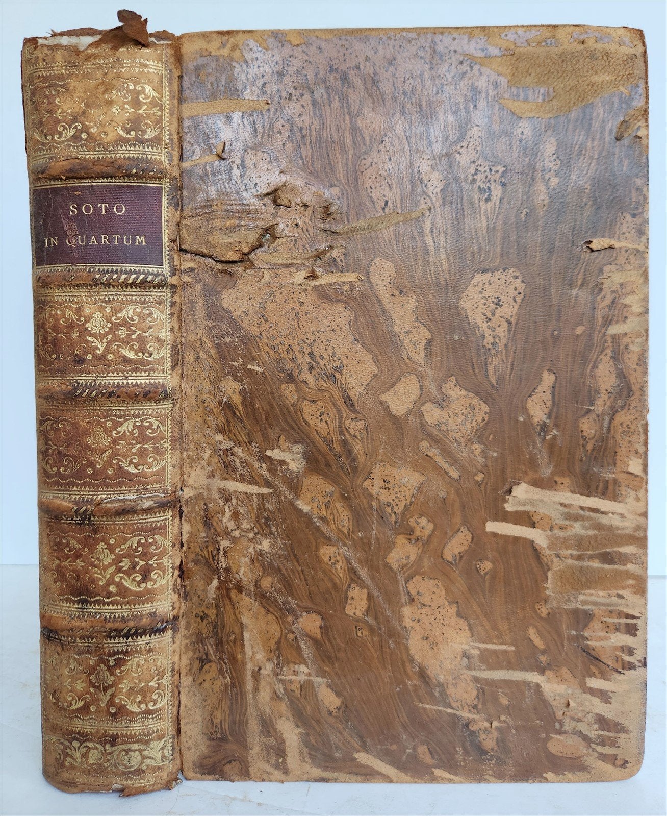 1573 School of Salamanca PHILOSOPHY Domingo de Soto antique FOLIO 16th CENT rare
