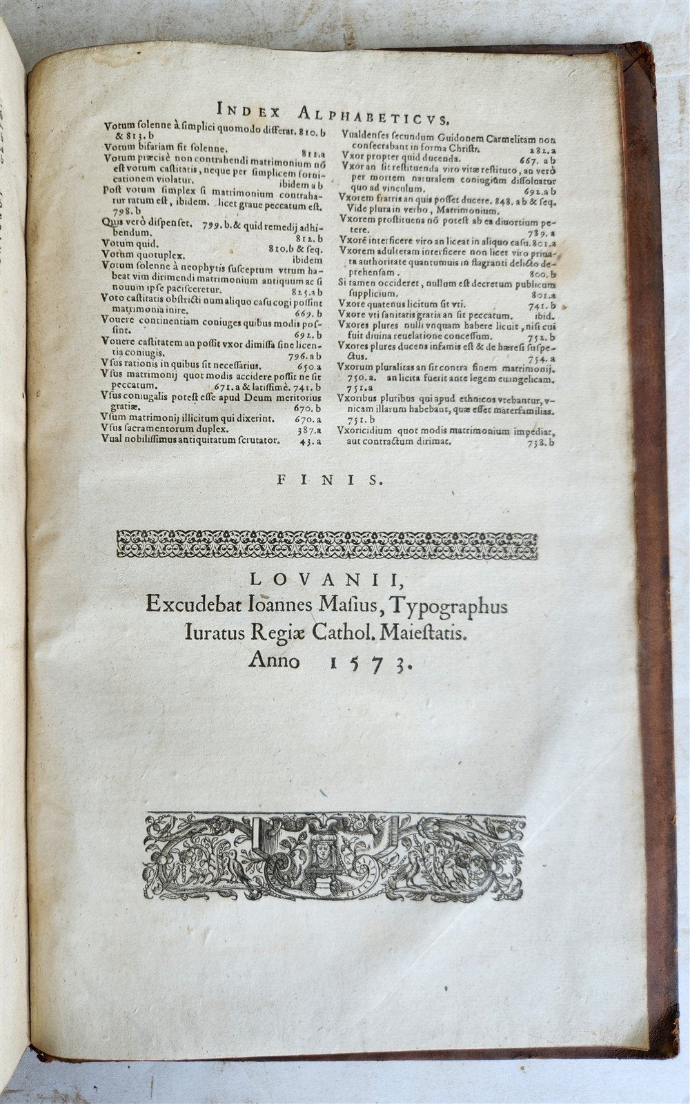 1573 School of Salamanca PHILOSOPHY Domingo de Soto antique FOLIO 16th CENT rare