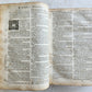 1678 BIBLE in ENGLISH w/ ORIGINAL BINDING antique OLD & NEW TESTAMENT 17th CENT.