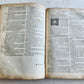 1678 BIBLE in ENGLISH w/ ORIGINAL BINDING antique OLD & NEW TESTAMENT 17th CENT.