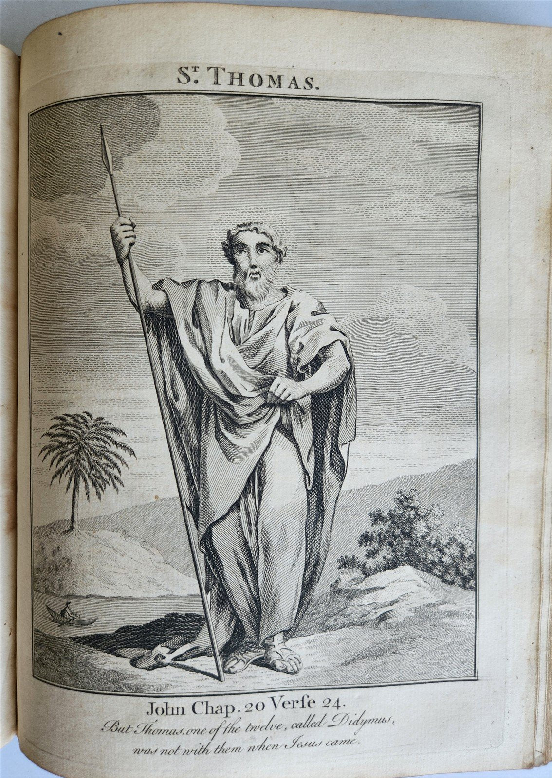 1761 BOOK of COMMON PRAYER w/ PSALMS of DAVID ILLUSTRATED antique in ENGLISH